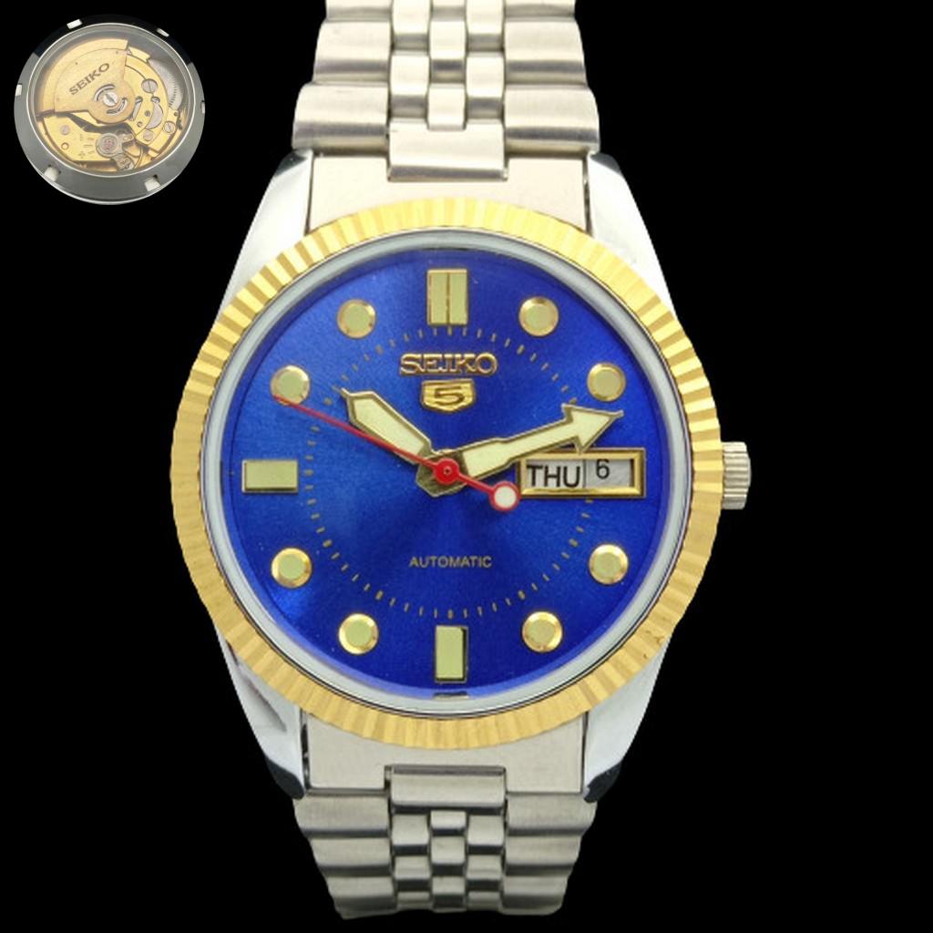 ВОССТАНОВЛЕННЫЕ ВИНТАЖНЫЕ МУЖСКИЕ ЧАСЫ SEIKO 5 PRESIDENT AUTOMATIC ИЗ ЯПОНИИ 575a-a304819-2