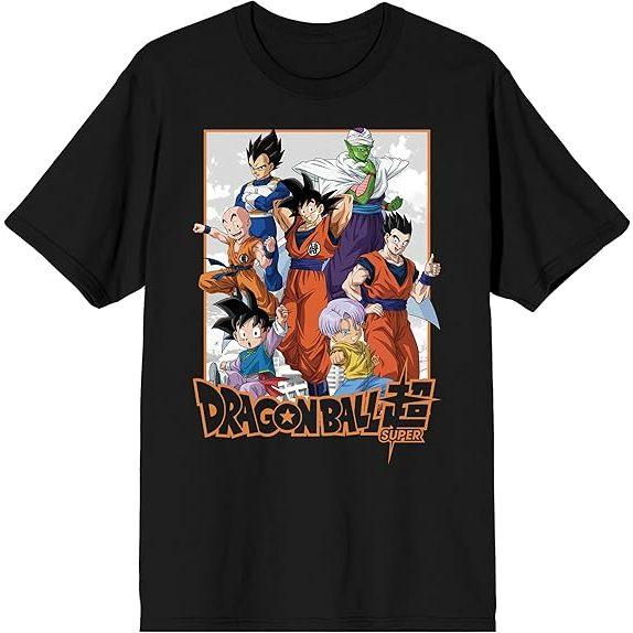 Dragon Ball Классический Повседневный Стиль Мода Унисекс 2025 Новая Футболка Лето Новая Ретро Мода Мужская и Женская Уличная Одежда