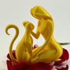 Abstract Women Cat Figurine 3D Printed Female Kitten Statue Sculpture Home Office Desktop Decoration Ornament