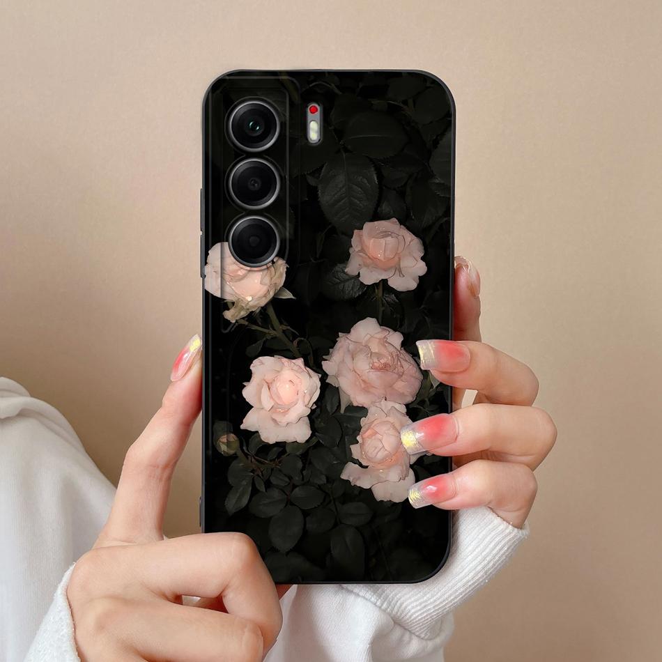 Чехол для телефона Tecno Camon 40 Pro Милые животные Мягкая задняя крышка Жидкий силиконовый корпус для телефона Camon40 Pro 4G 5G Защита от падения Funda