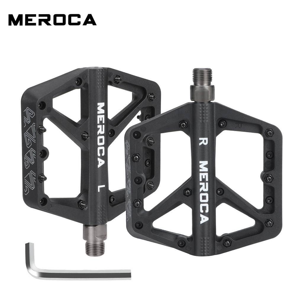 Nylon Bicycle Pedals Red Purple Orange Bianchi Pink Green 14mm Ultralight Bearing Wide Pedal for XC Bmx Pedal Board removal tool