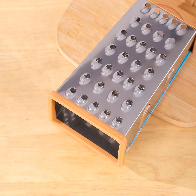 Многофункциональная 6-сторонняя ручная терка для сыра и овощей из нержавеющей стали, резак для фруктов и картофеля, овощечистка для кухни