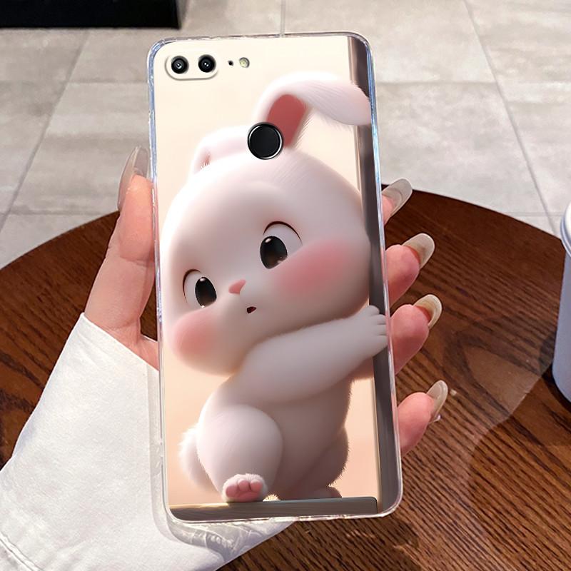 Гелевый чехол для Honor 9 Lite 9Youth Honor9 Fundas Capa Прозрачный силиконовый мягкий ТПУ задняя крышка Милый кот Кролик Сердце Защитный чехол
