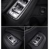 For Merc Edes Benz New C Class W205 GLC Car-styling Cover Trim Window Lift Button Switch Sequin Stainless Steel Interior