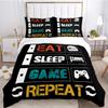 Gamer Game Controller Duvet Cover Comforter Bedding sets Soft Quilt Cover and Pillowcases for Teens Boy Single/Double/Queen/King