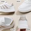 2025 весна маленькие белые туфли новая корейская версия ins студентки увеличение роста платформа спортивные кеды повседневная обувь женская HD010