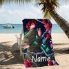 Customizable personalized beach towels JoJo's Bizarre Adventure themed designs.Suitable for the beach, yoga, sports;ideal as beach accessories