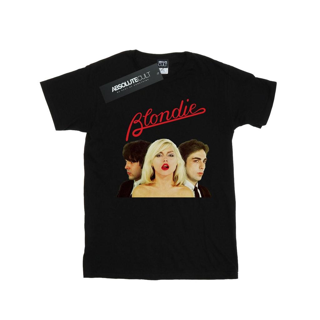 Blondie Womens/Ladies Band Trio Cotton Boyfriend T-Shirt