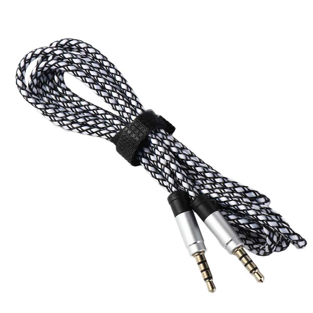 Mounted Auxiliary Line Headphone Extension Cord Car AUX Cable Audio Adapter Cord 3.5mm Audio Cable