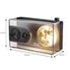 Bluetooth-колонка Glow-Moon – Ночник, Будильник, Белый шум и Беспроводная колонка в Стильном акриловом дизайне