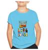 Футболки для детей Stumble Guys Stumble Game Cartoon 3D Print с коротким рукавом для мальчиков/девочек с круглым вырезом, модные футболки для мальчиков, футболки, топы, одежда