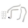 Silicone Radiator coolant Hose For Honda NX400 NX500 CB500 CB500F/X/R White