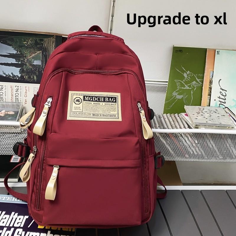 Backpack Pattern Letter With Large Capacity Scratch Resistant Resistant Splash