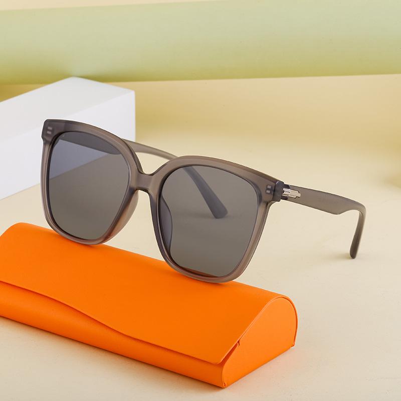 Поляризованные солнцезащитные очки, женские модные солнцезащитные очки с большой оправой, мужские модные очки для вождения на открытом воздухе