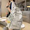 Schoolbags Children Elementary School Girls High Looking Ins Junior High School Students Two Piece Backpack