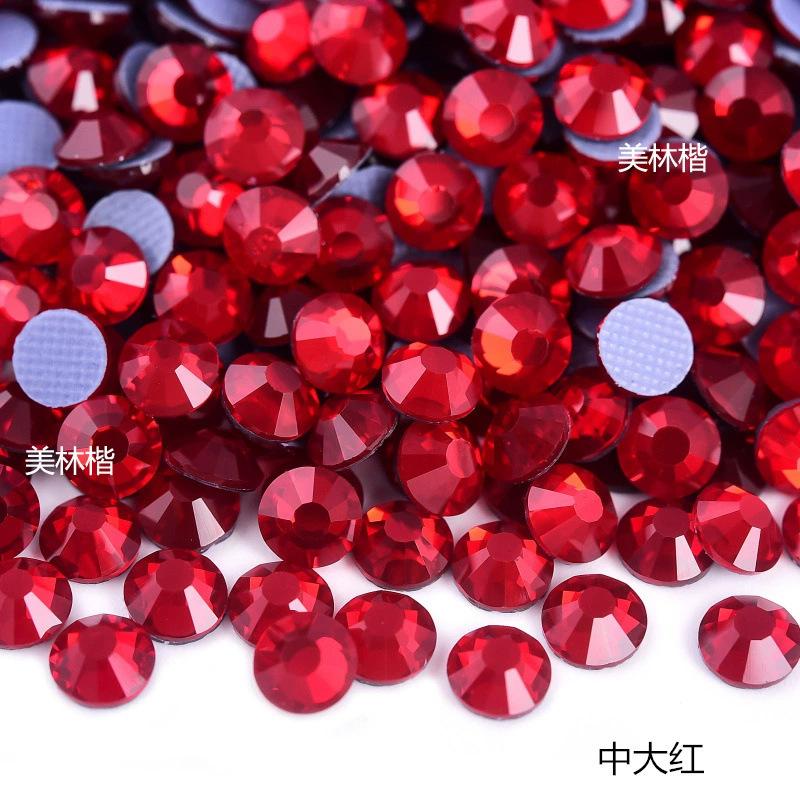 Имитация австрийского горячего алмазного маникюра Стеклянное плоскодонное сверло Клей для страз Аксессуары для одежды своими руками Термоплавкий клей для нижнего сверла