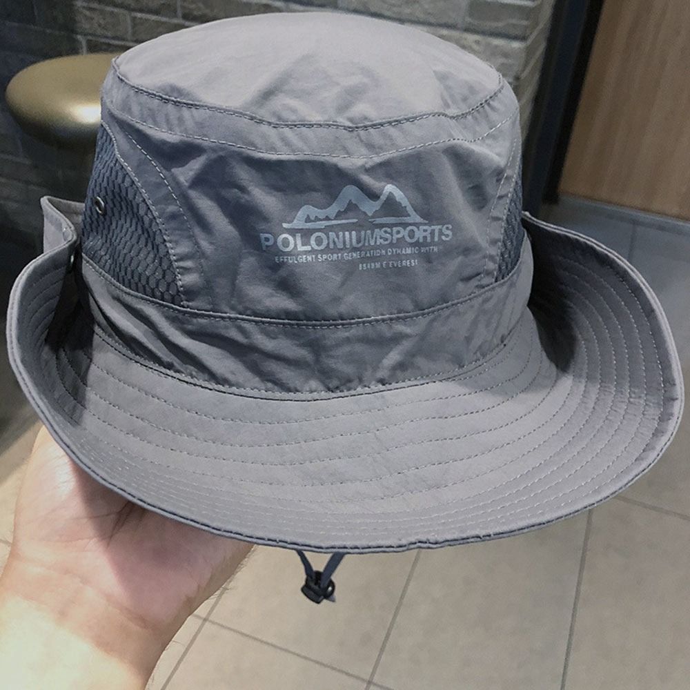 Quick-dry Bucket Hat Sun Protection Mountaineering Caps Fashion Fisherman Cap Camping Hiking