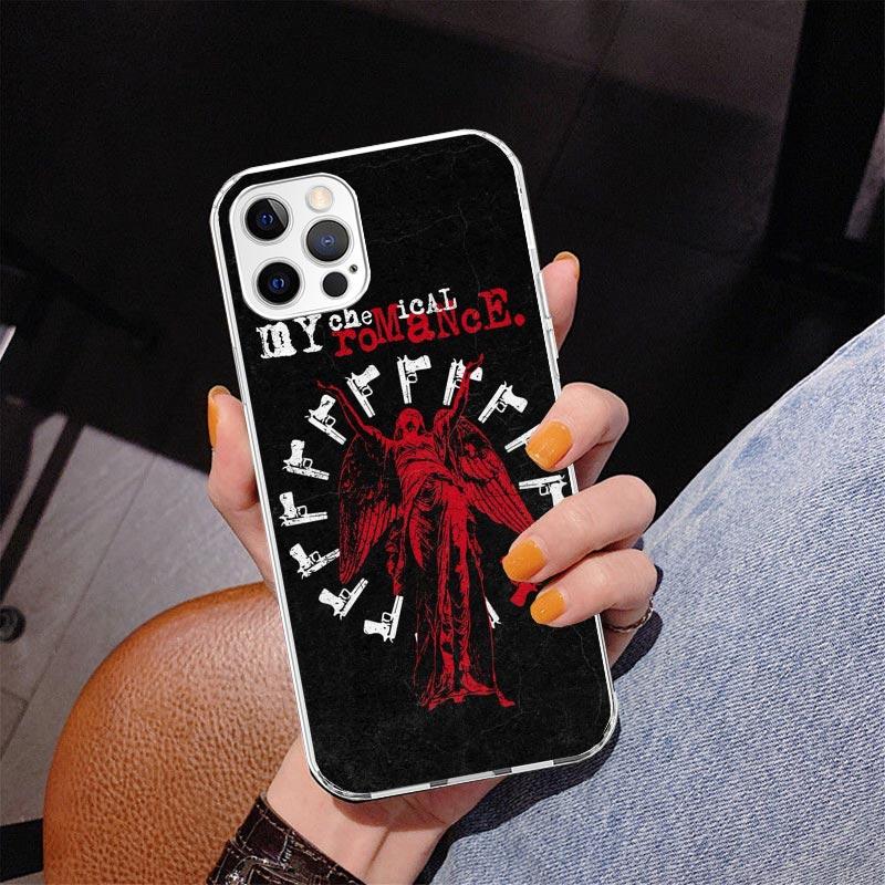 Чехол для телефона My Chemical Romance MCR для iPhone 13 12 Mini 11 Pro Max XS XR X SE 7 8 Plus 5S 5 6S 6 Подарок Печатная крышка Fundas