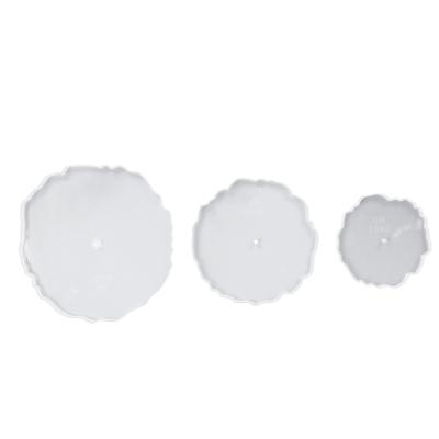 3-х уровневая подставка для торта, смоляные формы для подносов, сделай сам, ручная работа, круглые силиконовые формы для подносов, подставка для закусок, легко