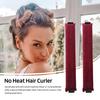 3Pcs/Set No Heat Hair Curler with Hooks Women Overnight Sleeping Curls Headband Curling Rod Soft Hair Roller Lazy Girls Long Hair Curling Styling Tool