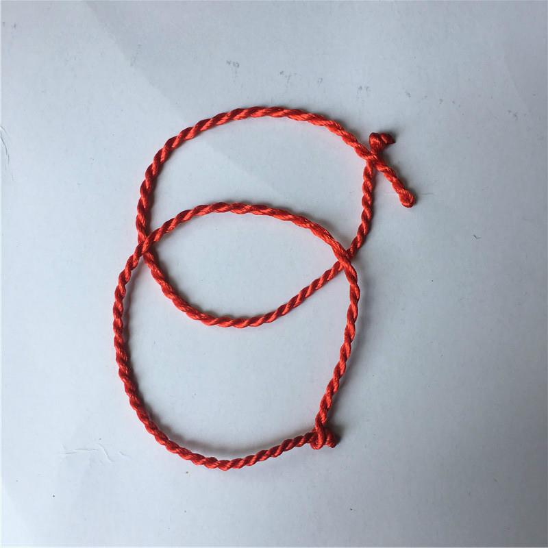 100 Pcs Braided Lucky Red String/Rope/Cord Bracelet Protection Women Men Gifts