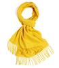 RAINBOW Large Thick Cashmere In Plaid Wide X 180cm 100% Stole/Scarf (60cm Long, Yellow)