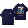 Helmet Motorcycle Tshirt Unisexs and Womens Offroad Summer Breathable Short Sleeve T Shirt Quick Dry Casual YK Top