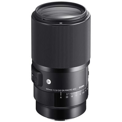 Объектив Sigma 105mm DG DN MACRO Leica L Mount Телеобъектив с фиксированным фокусом Полнокадровый для беззеркальных камер Art F2.8