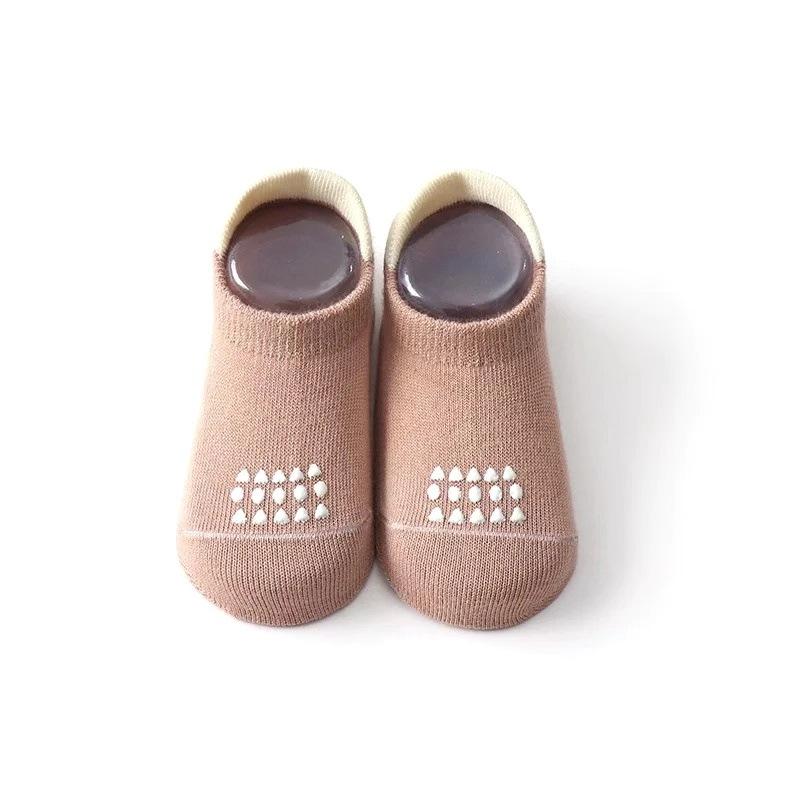 Нескользящие милые детские носки конфетных цветов - Дышащие, защита от холода для малышей (Весна, Лето, Осень)