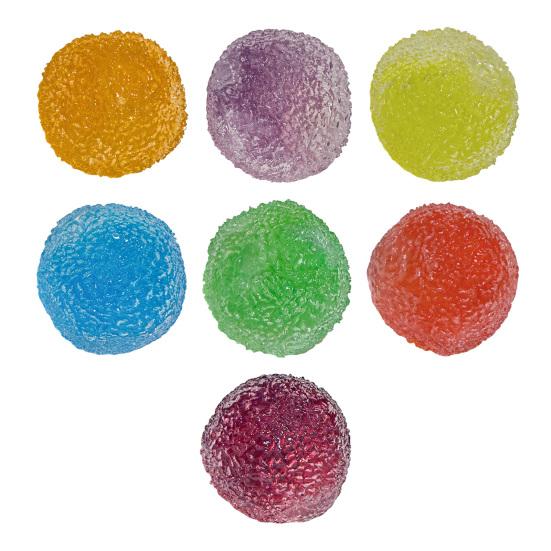 Shapeable Stress Ball Anxiety Relief Textured Squeeze Ball Soft Stretchy Moldable Ball Pinch Fidget Toy