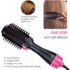 Multi-functional Blow Dryer Brush Wired Thermal Brush Heated Round Brush Electric Hair Straightening Curling Drying Brush Tools