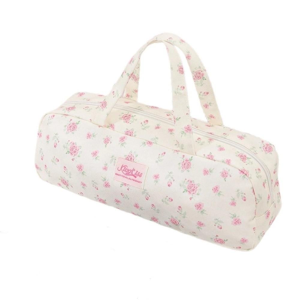 Polyester Fabric Hair Tools Organizer Bag Large Capacity Portable Carrying Case For Travel