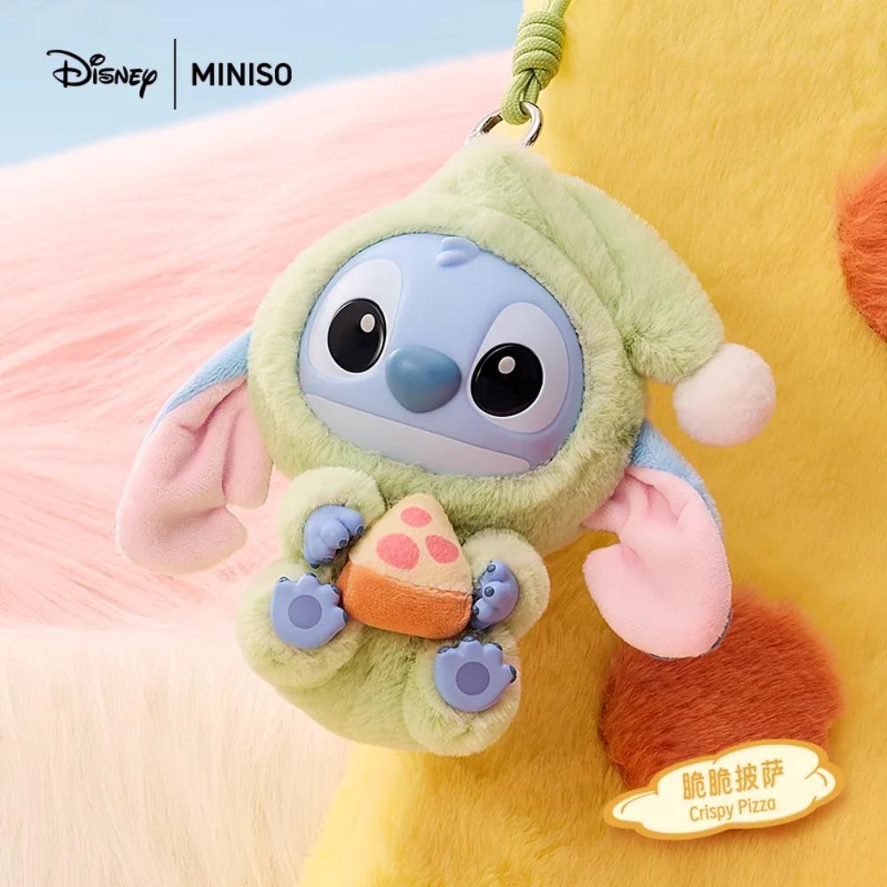 MINISO Дисней Стич Серия "Надо есть, даже когда устал" Виниловая плюшевая фигурка Стич Кукла Мистери Бокс Коллекционная игрушка