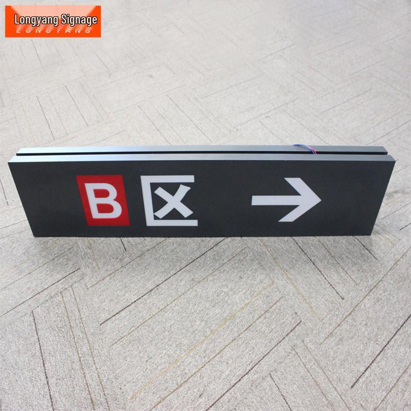 Double-Sided LED Luminous Directional Sign for Shopping Mall