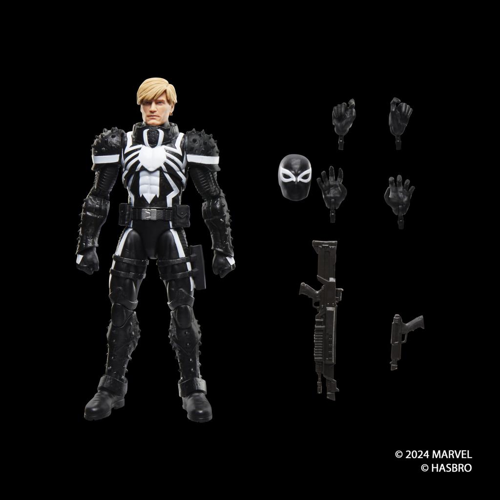 Hasbro MARVEL Marvel Legends Series Агент Веном (Флэш Томпсон), Коллекция ретро-комиксов 15 см фигурка G0786 подлинный продукт