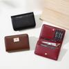 Womens Wallet Cardholder Pu Leather Multi Card Slots Cash Organizer For Daily Use