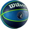 Wilson Мяч NBA Team Minnesota Timberwolves, унисекс, синий, баскетбольный
