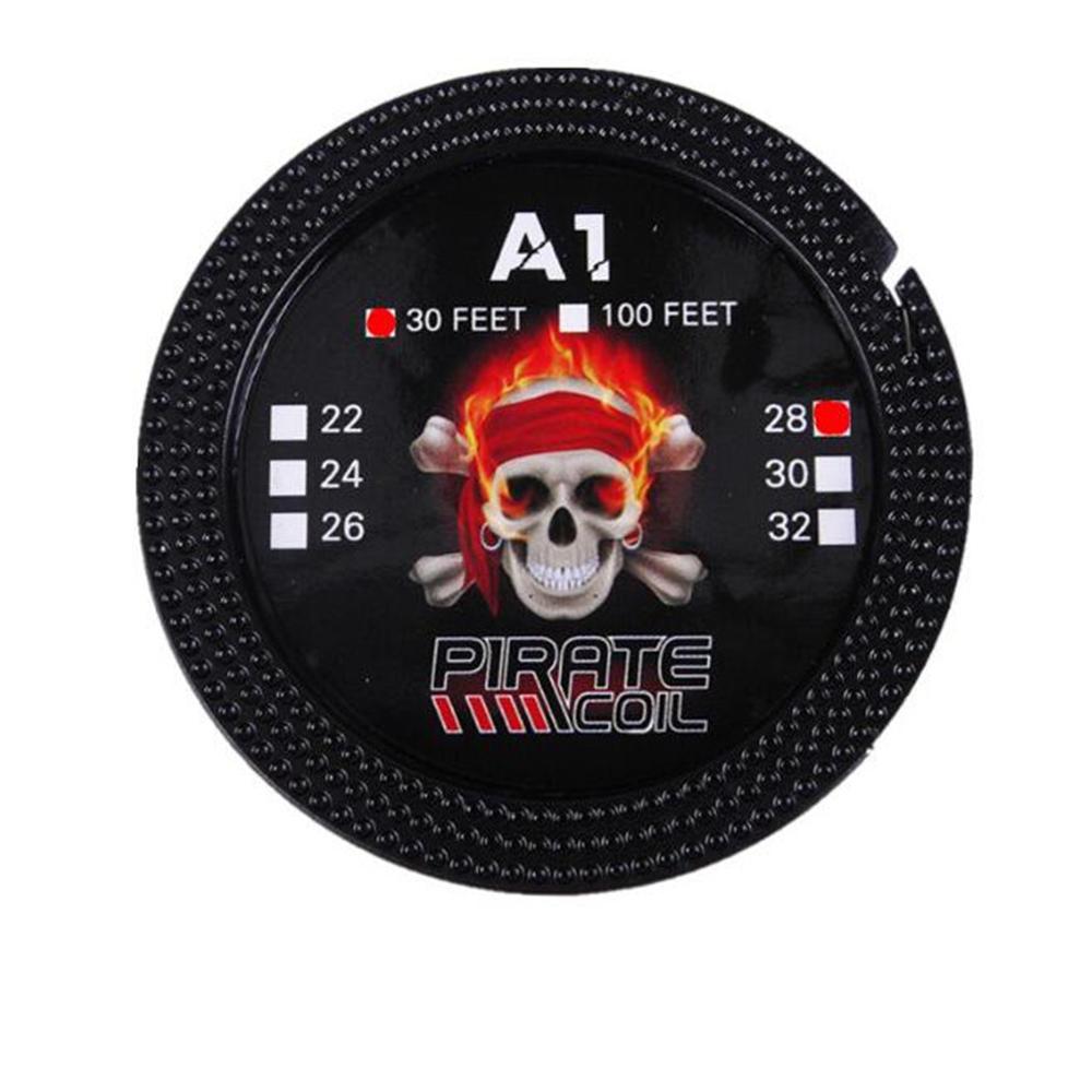1 рулон Kanthal A1 проволока катушка 22/24/26/28/30/32ga калибр AWG 30 футов провод сопротивления DIY нагревательный провод провод сопротивления