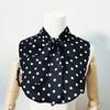 Fashion Polka Dot Shirt Fake Collar, Multi-Functional Decorative Collar Inside, Women'S Shawl Fake Collar