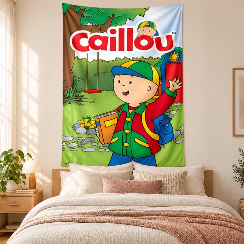Caillou Tapestry highquality for decorating living room bedroom dorm walls ideal as bedroom wallart orholiday gift