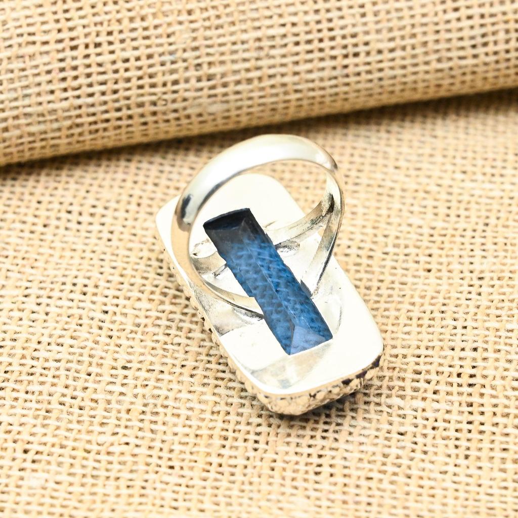 Великолепный танзанит, драгоценный камень, ювелирное кольцо из стерлингового серебра 925 пробы, кольцо ручной работы для свадебного подарка
