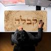 Ancient Hebrew Script Mouse Pad XXL Vintage Parchment Non‑Slip Rubber Deskmat Pc Game Keyboard Mats Large Computer Mouse Mat