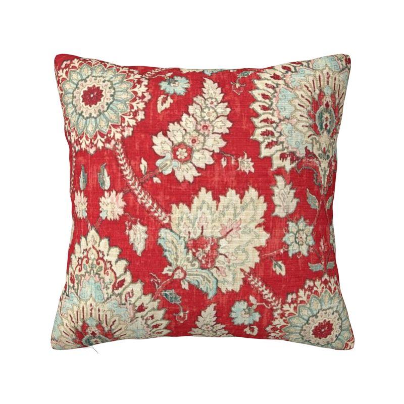 Pink Oriental Traditional Moroccan Style Luxury Pillow Cover Decoration Bohemian Ethnic Floral Car Cushion