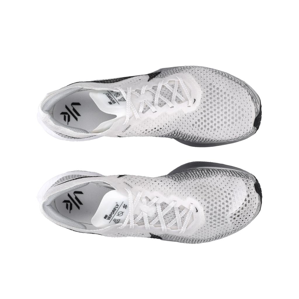 Nike ZoomX VaporFly Next% 3 White Particle Grey Мужские кроссовки Металлик-Серебристый Темно-Дымчато-Серый DV4129-100