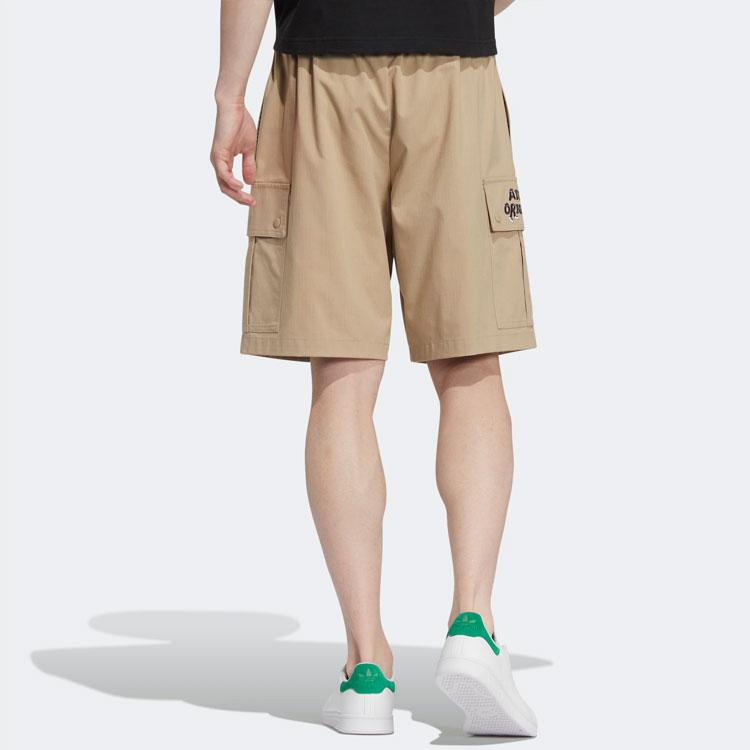 Adidas Originals Casual Shorts Unisex Brown Moderate HR3465