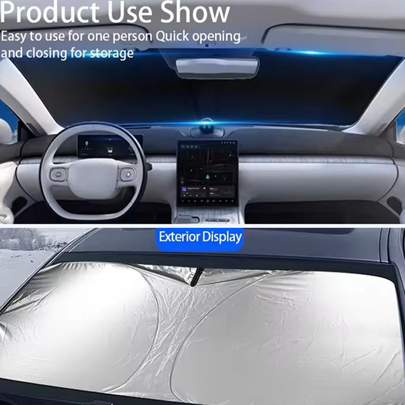 Car Front Windshield Sunshade Cover For Toyota FJ Cruiser 2020 UV Block Heat Insulation Auto Interior Sun Protection Accessories