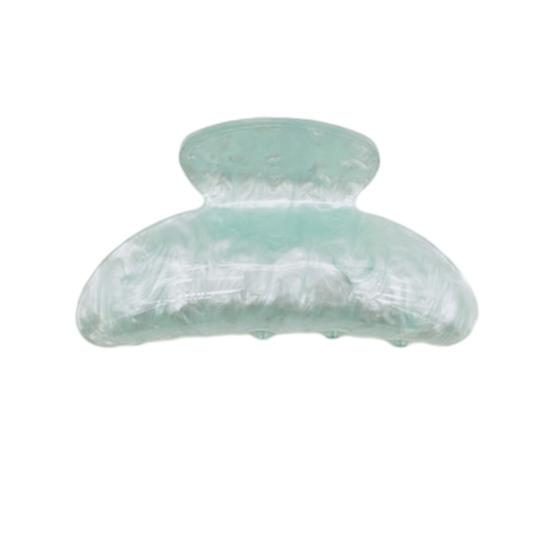 Женская заколка для волос, цвет конфет, геометрическая форма, большой размер, задняя часть, зажим для волос, аксессуары для волос