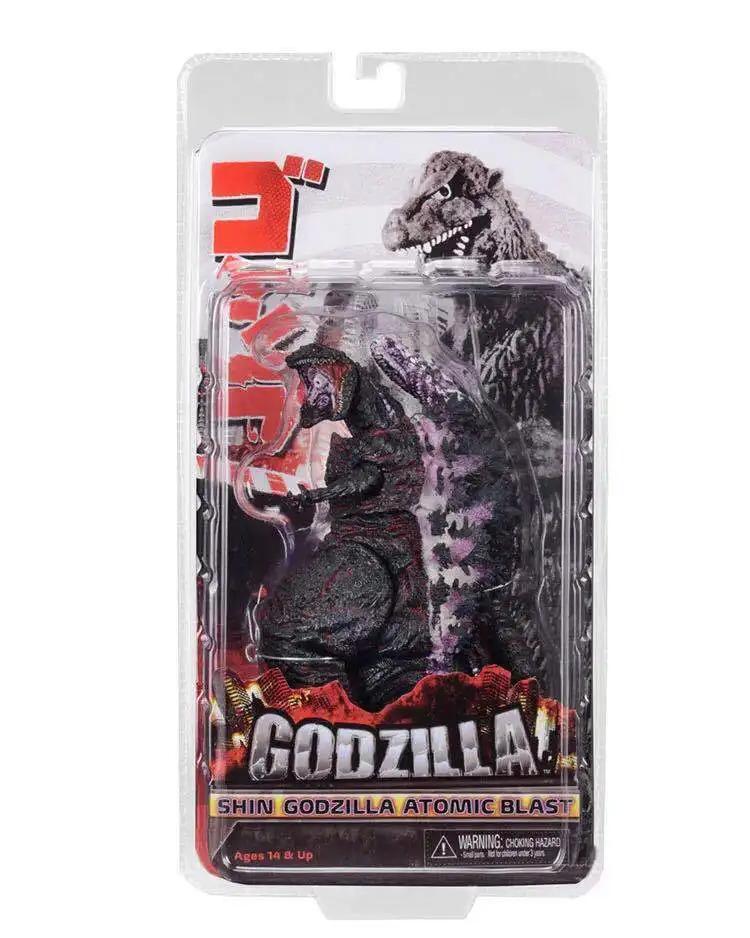 Фигурка Shin Godzilla Атомный взрыв 2016 года с детализированным дизайном и коллекционной коробкой