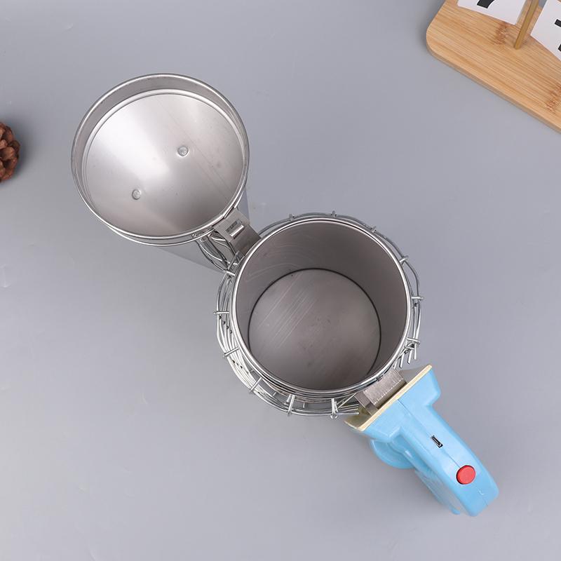 Дымарь для улья Электрический дымарь для улья 5В Нержавеющая сталь С ручкой с подогревом Оборудование для пчеловодства Для пчеловодов