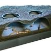 Curve Aquarium Decoration Tunnel Caves Under Gravel Tunnel Hideout Perfect for Fish Shrimp
